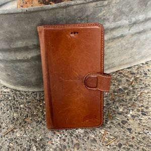 Blackbrook iPhone 15 Leather Wallet Case